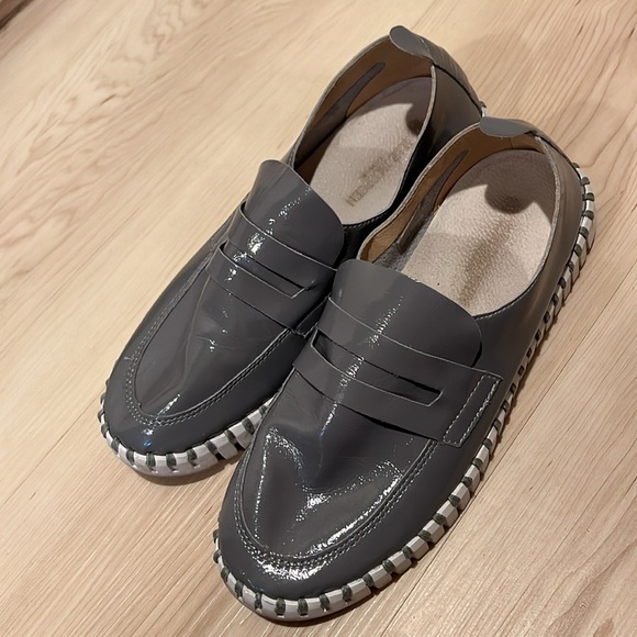 Ilse Jacobson loafers, grey size 36 EU 6 US - Picture 3 of 3